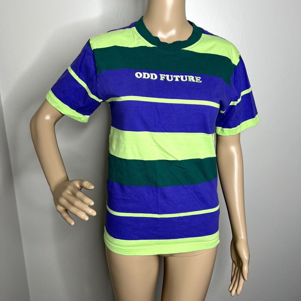 Odd Future Striped Short Sleeve Shirt